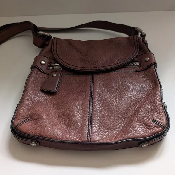 Fossil Brown Crossbody Bag - Picture 2 of 16